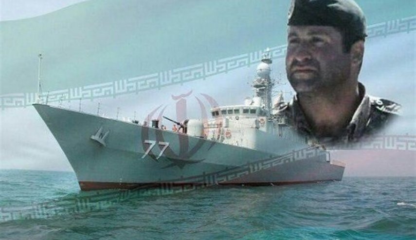 پیکر دومین شهید حادثه ناوشکن دماوند کشف شد