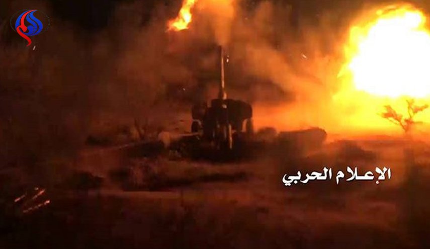 استهداف  تجمعات العدوان السعودي في عسير ونجران وجيزان 