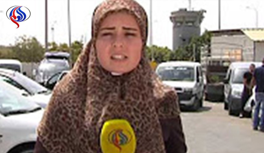 اصابة مراسلة قناة العالم في المواجهات مع كيان الاحتلال الاسرائيلي