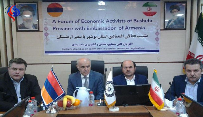 300 مليون دولار حجم التبادل التجاري الإيراني الأرميني