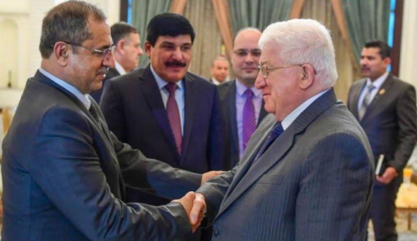 الأسد يبعث تحياته لمعصوم بمناسبة الانتصار على الارهاب