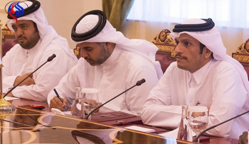 قطر تعلق على 