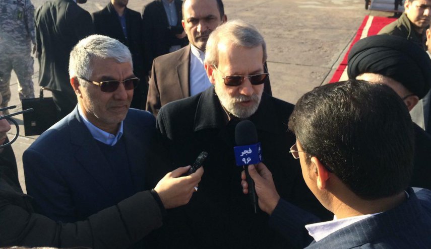 لاریجانی وارد شیراز شد