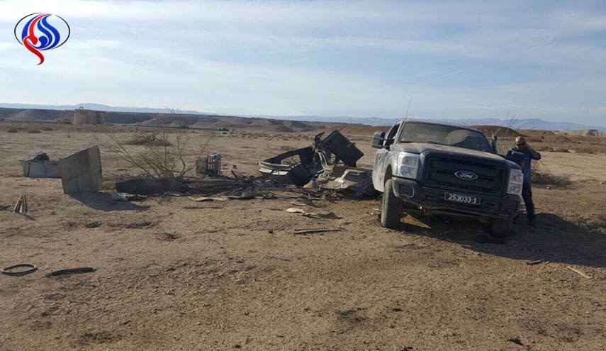 إصابة 7 جنود إسرائيليين في انفجار لغم قرب أريحا+صورة