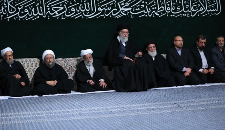 مراسم عزاداری شهادت حضرت فاطمه زهرا سلام‌الله‌علیها برگزار شد