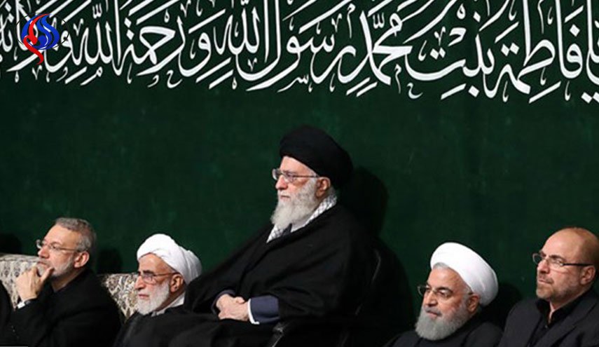 اقامة الليلة الاخيرة من مراسم العزاء بذكرى استشهاد فاطمة الزهراء (س) بحضور قائد الثورة 