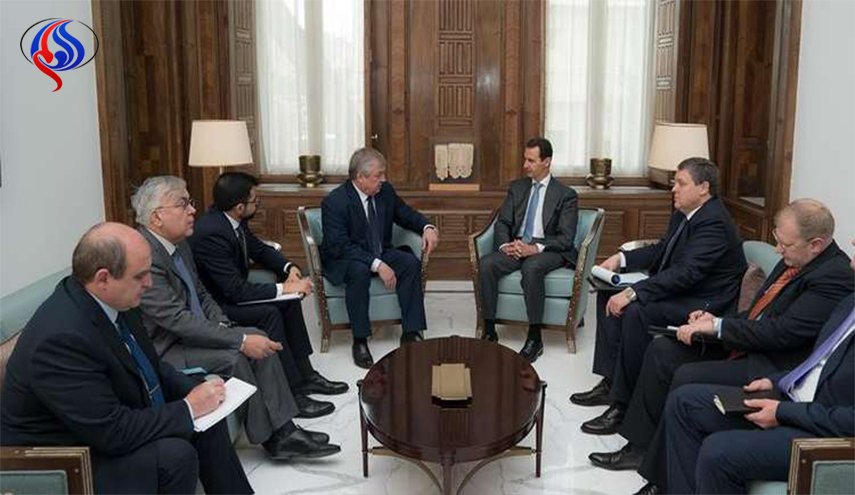 الأسد يستقبل مبعوث بوتین..ماذا دار باللقاء؟  