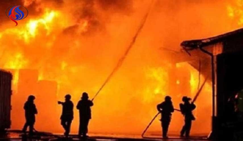 إصابة العشرات في حريق شمال إيطاليا