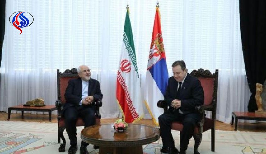 استقبال ظریف از لغو روادید و پرواز مستقیم میان ایران و صربستان