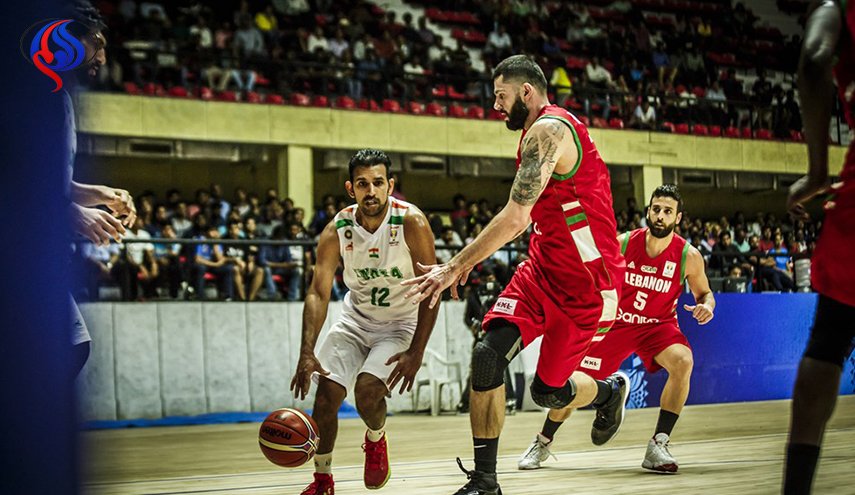 فوز كبير للبنان على الهند 90-50