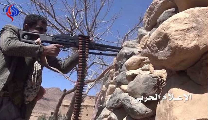 دفع حمله گسترده مزدوران به استان بیضا یمن