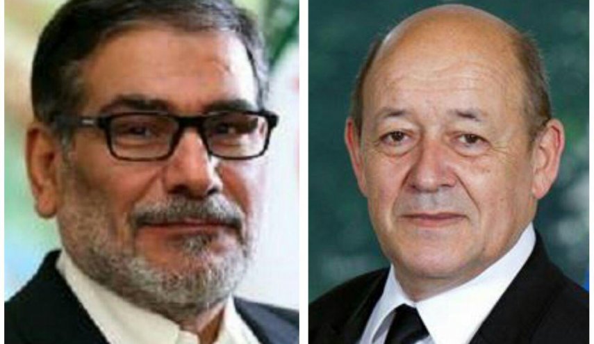 وزیر خارجه فرانسه با شمخانی دیدار می‌کند 