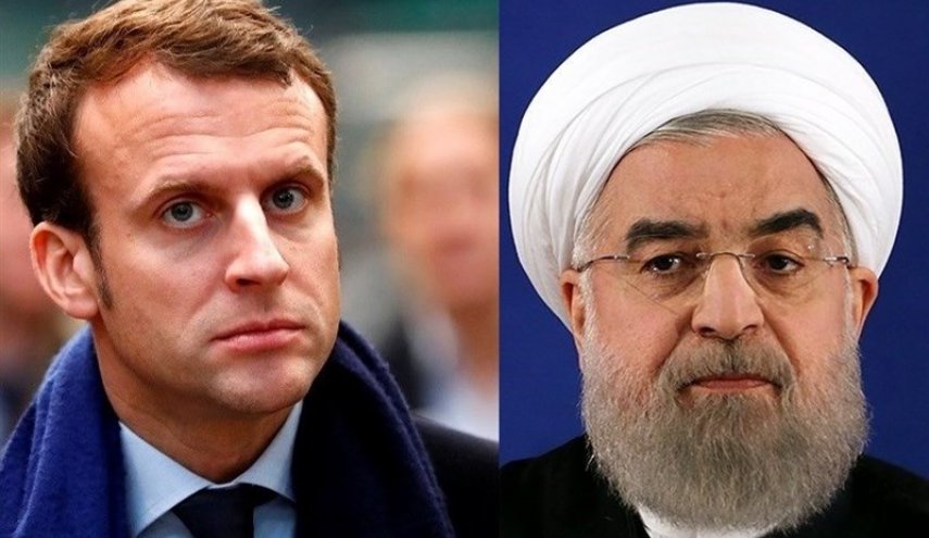 گفتگوی تلفنی ماکرون با روحانی