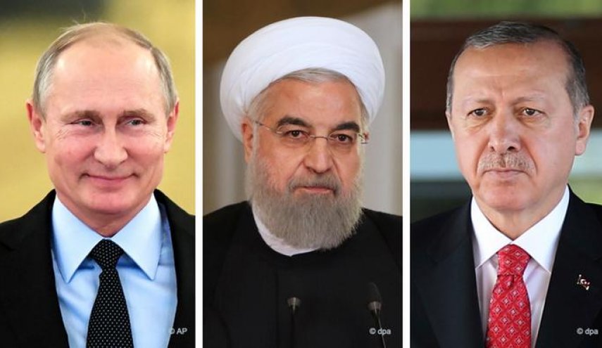 آنکارا: اردوغان، پوتین و روحانی نشست سه جانبه برگزار می‏‌کنند