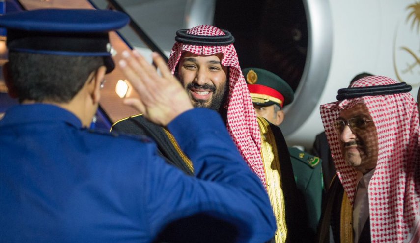 بن سلمان وارد لندن شد