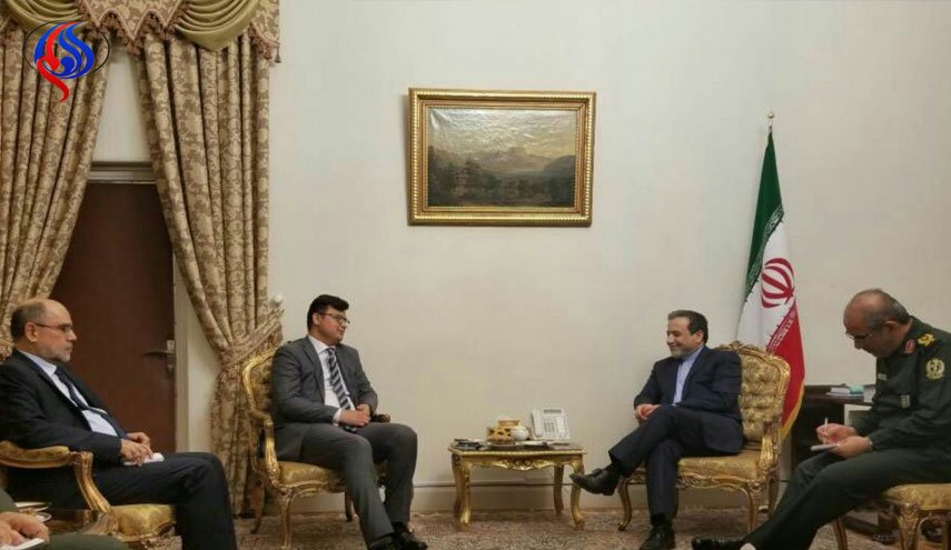 دیدار معاون وزیر دفاع  افغانستان با عراقچی