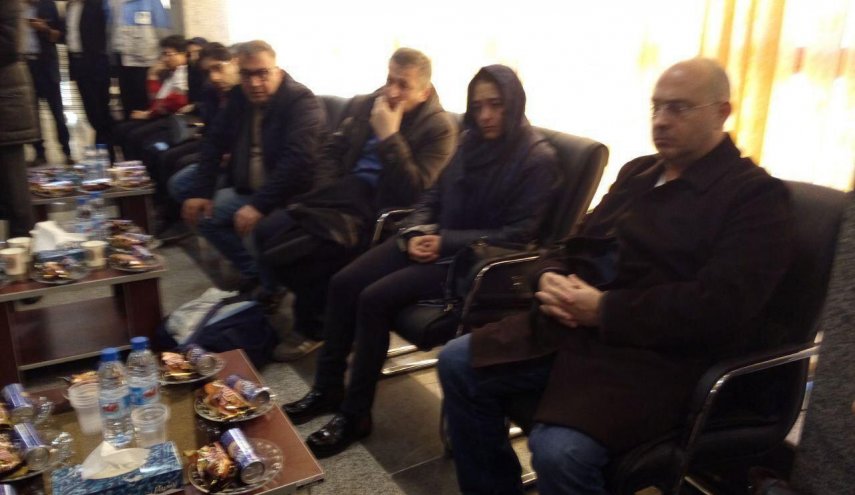 ورود خانواده‌های جان باختگان هواپیمای ترکیه‌ای به فرودگاه شهرکرد