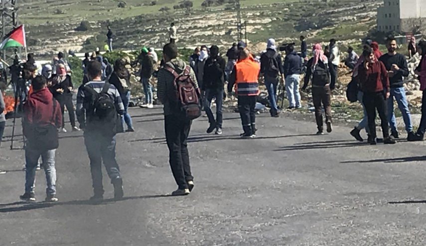 درگیری دانشجویان دانشگاه بیرزیت و ارتش صهیونیستی / بازداشت یک جوان فلسطینی در «طولکرم» + تصاویر