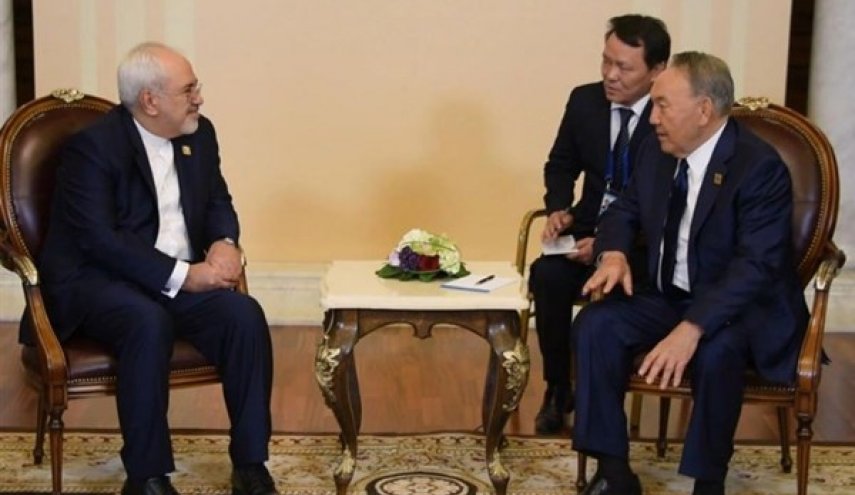 ظریف با نظربایف دیدار کرد