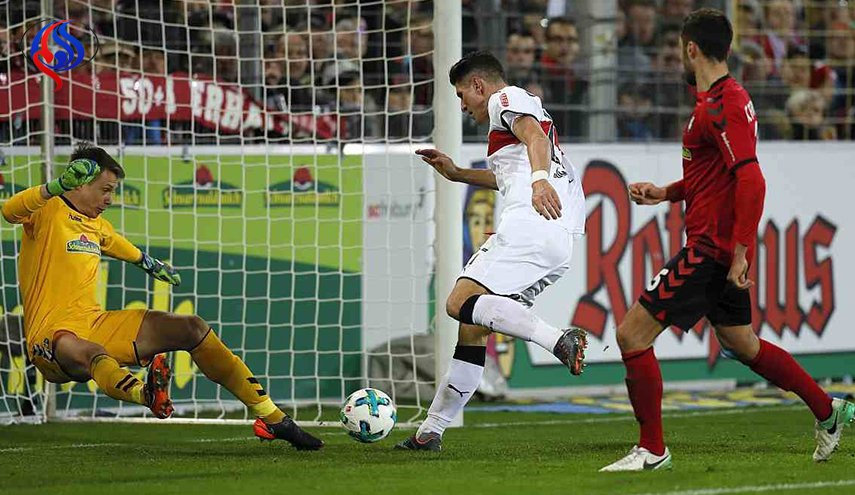شتوتغارت يتابع خطه التصاعدي بالفوز على فرايبورغ 2-1