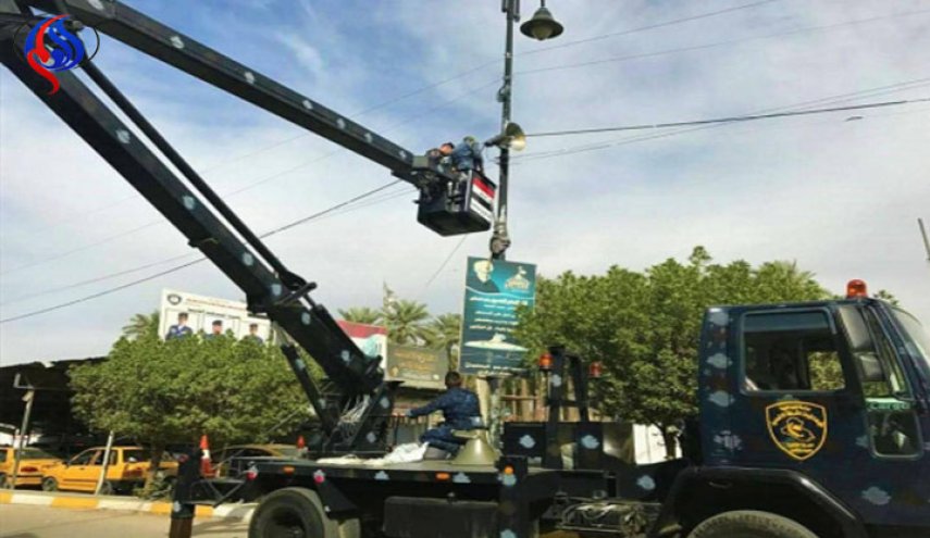 بالصور.. إستعدادات أمنية مبكرة لزيارة ذكرى استشهاد الإمام الكاظم {ع}