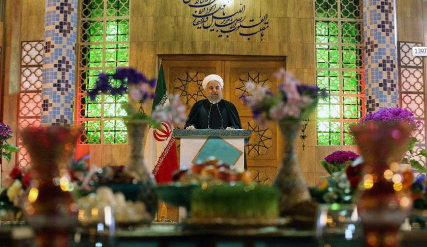 الرئيس الايراني: العام الجديد عام دعم الانتاج الوطني