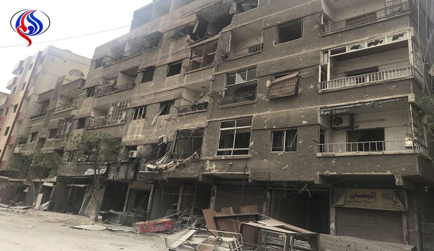 صور خاصة من بلدة عين ترما بغوطة دمشق الشرقية