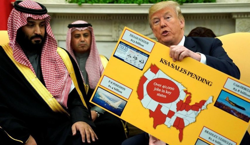 بن سلمان از نمایش لیست خریدهای چند میلیاردی‌اش توسط ترامپ احساس حقارت کرده