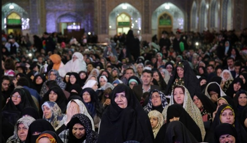 مراسم بدء العام الهجري الشمسي الجديد في العتبة الرضوية المقدسة