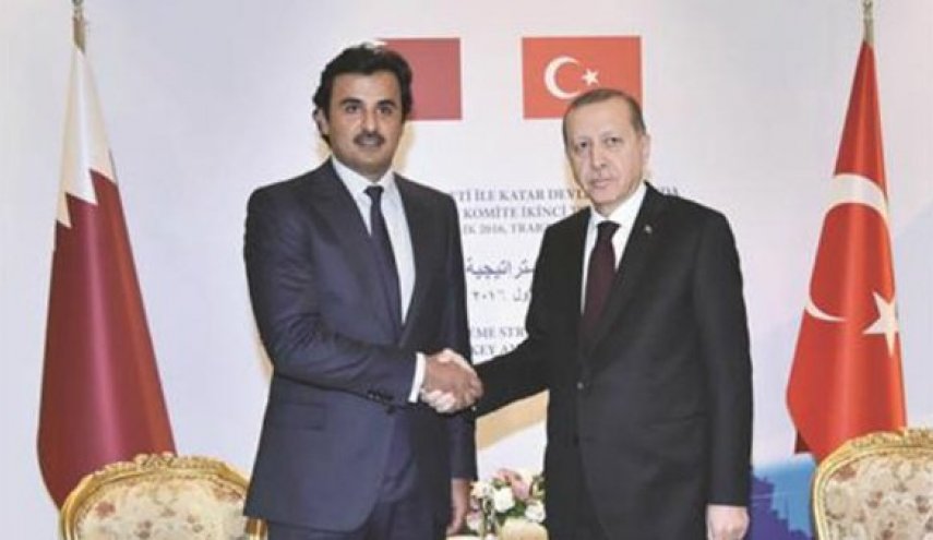 گفت‎وگوی تلفنی امیر قطر و اردوغان