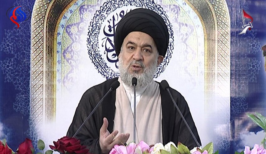 ممثل المرجعية يتفقد مشروع إكساء حرم أبي الفضل العباس (ع)