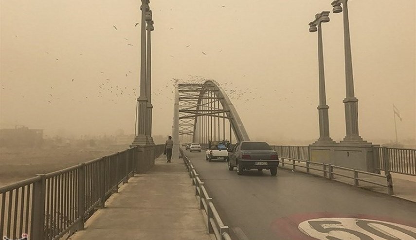 گردوخاک 10 استان را در برمی‌گیرد/ورود سامانه بارشی از پنجشنبه
