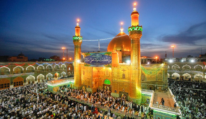 الملايين تحيي ذكرى ولادة امير المؤمنين (ع) في النجف الاشرف