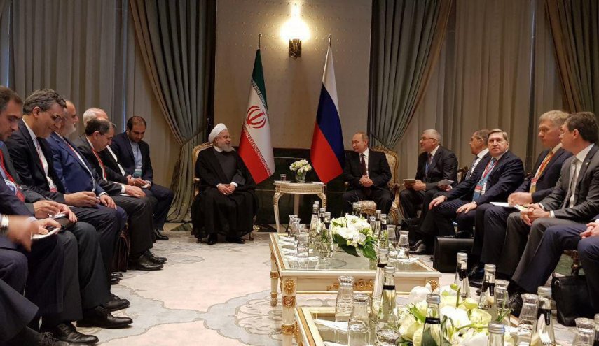 روحانی با پوتین دیدار کرد