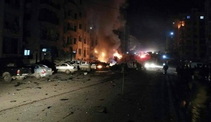 انفجار عنيف يهز مدينة إدلب ويخلف عشرات القتلى