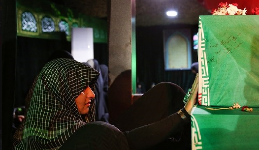 طهران.. مراسم توديع جثامين ثلاثة من شهداء العدوان الاسرائيلي على قاعدة 