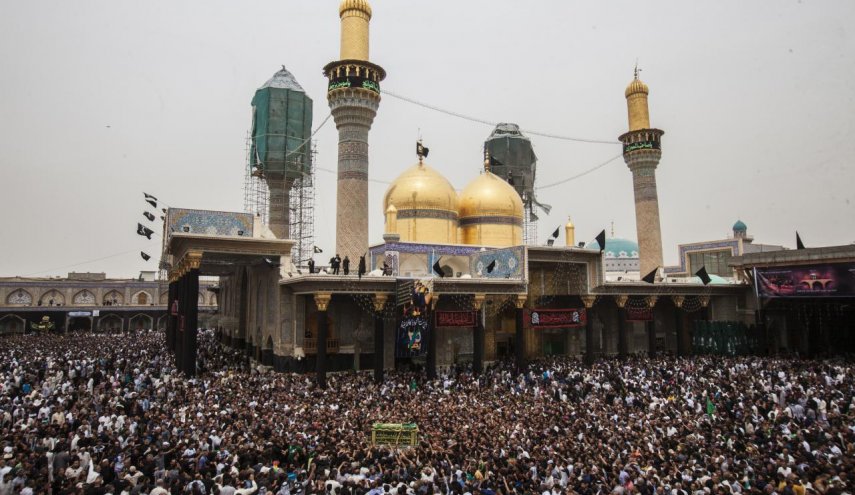 مرقد الامام موسى الكاظم عليه السلام في ذكرى شهادته