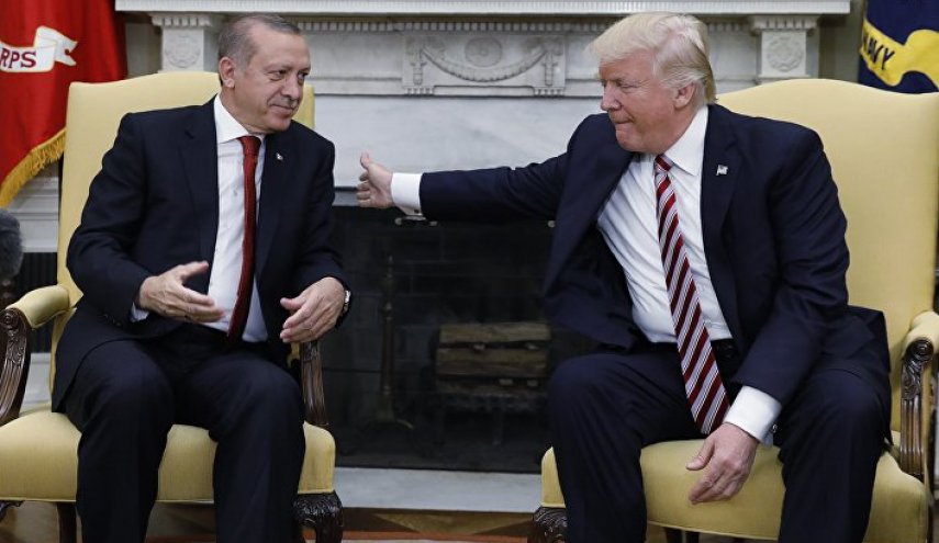 تماس تلفنی اردوغان و ترامپ درباره حمله به سوریه