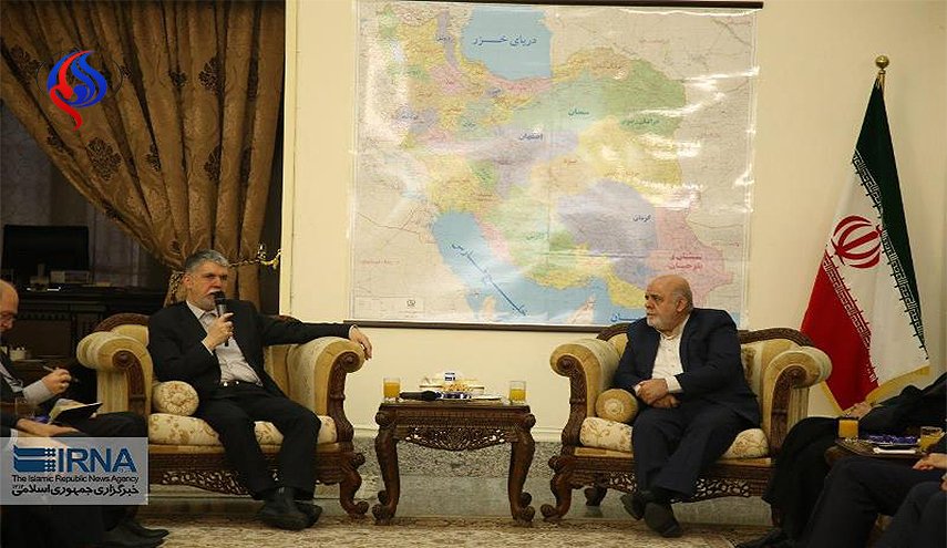 التأكيد على اهمية التعريف بنتاجات ايران الثقافية في السوق العراقية