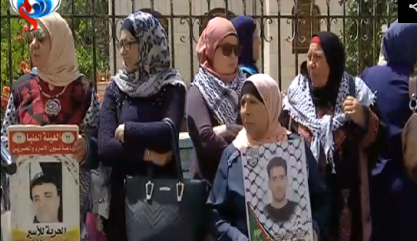 تظاهرات در کرانه باختری در روز اسیر فلسطینی