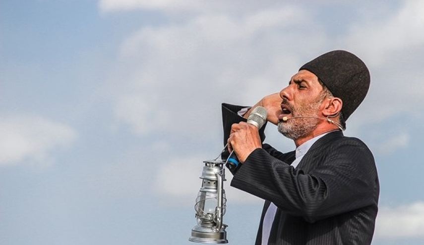 احتفال المسحاة التقليدي في مدينة محلات وسط ايران