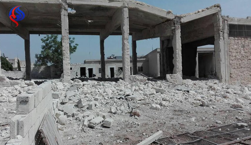 شاهد بالصور... الهجوم الصاروخي على منشأة صناعية في ريف حلب ليلة أمس