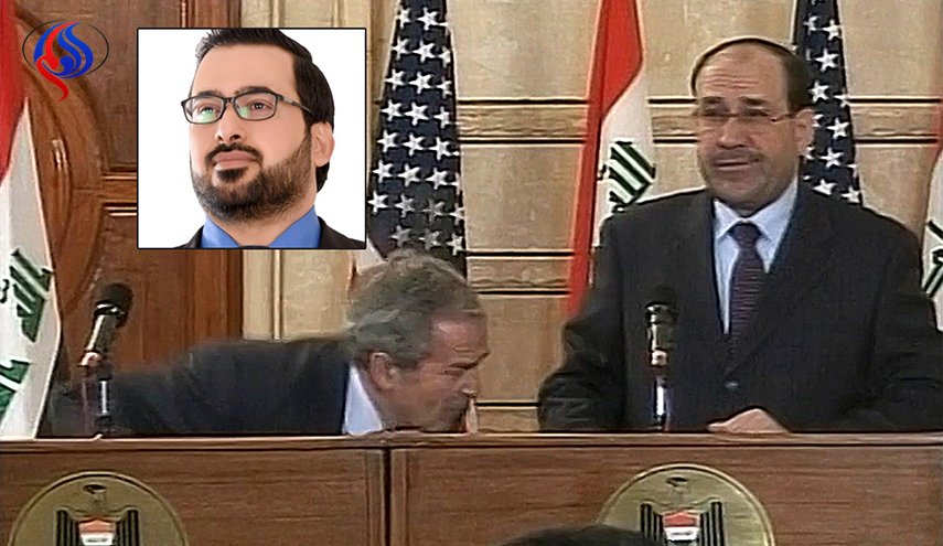 منتظر الزيدي يعد بركل فساد السياسة العراقية بالحذاء
