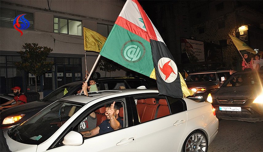 بلدات النبطية احتفلت بفوز لائحة الامل والوفاء