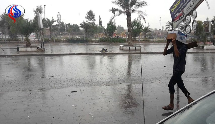 العراقيون مقبلون على امطار رعدية وبرد وحالوب