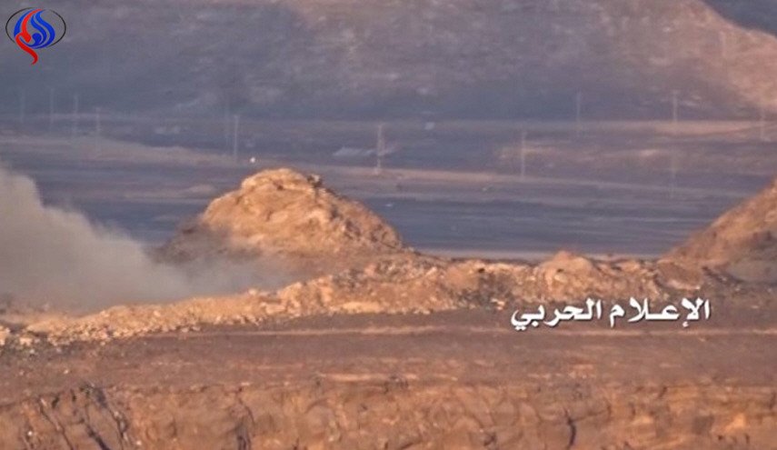 دك تجمعات للجنود السعوديين ومرتزقتهم في جيزان وصحراء ميدي و نجران