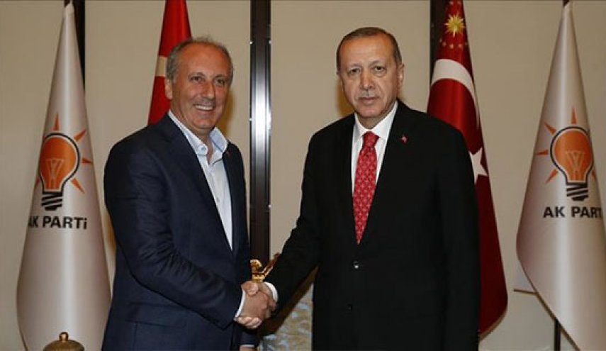 اردوغان با رقیب انتخاباتی خود دیدار کرد