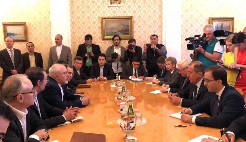 ظریف: ایران درباره راه‌های همکاری در قالب 1+4 در برجام بحث خواهد کرد
