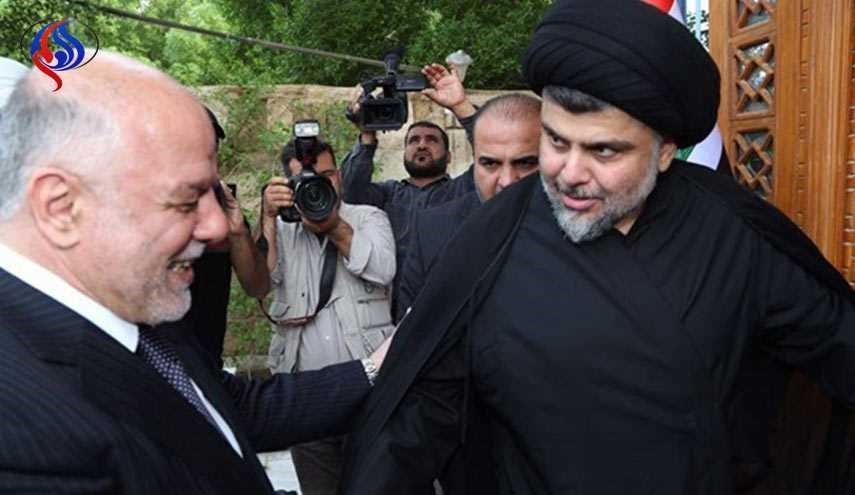 العبادی پیروزی در انتخابات را به مقتدی صدر تبریک گفت