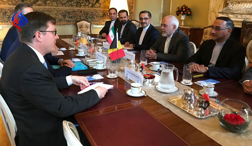 گفت وگوی ظریف با همتای بلژیکی درباره آینده برجام بدون آمریکا